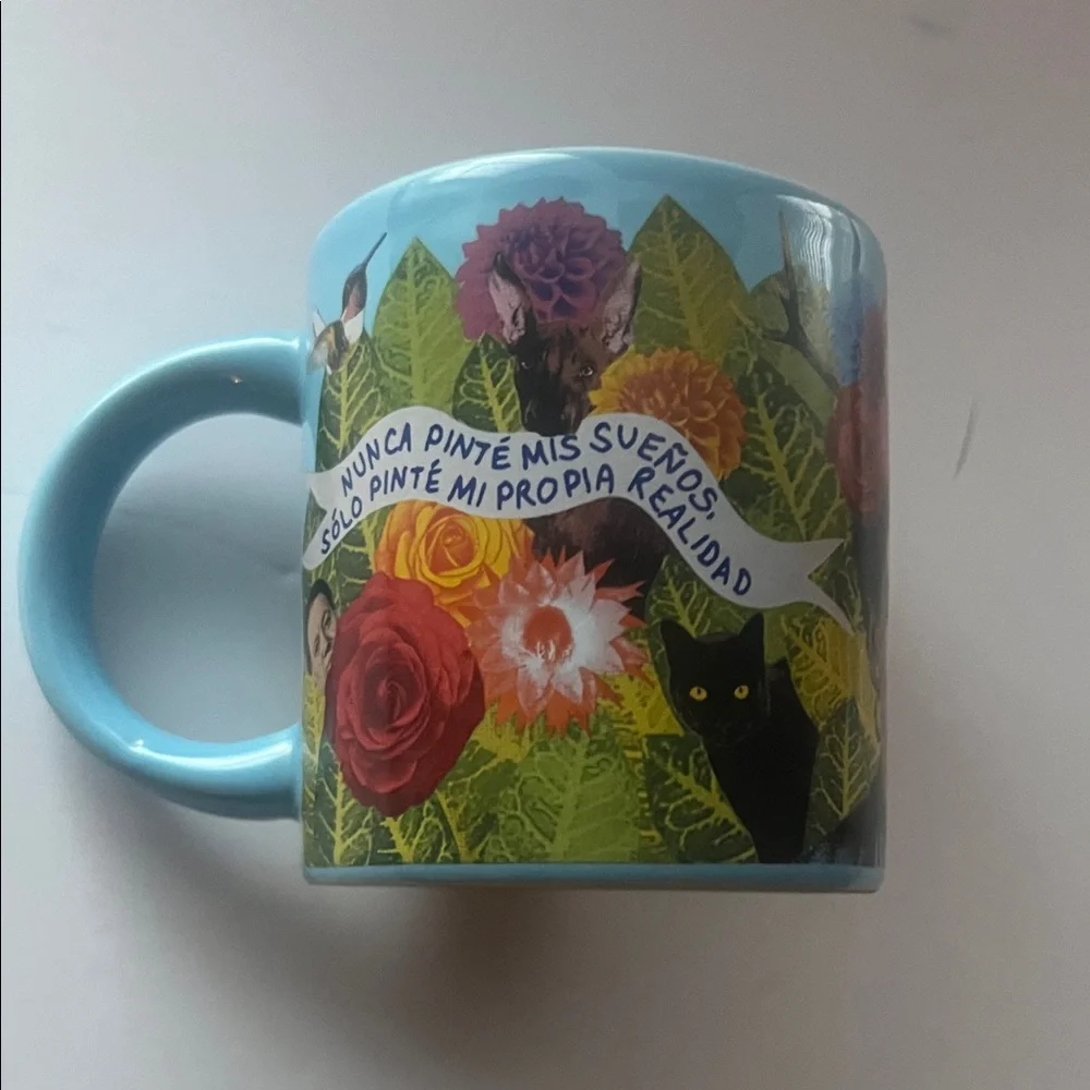 Frida Kahlo Art Dreams Blue Coffee‎ Mug